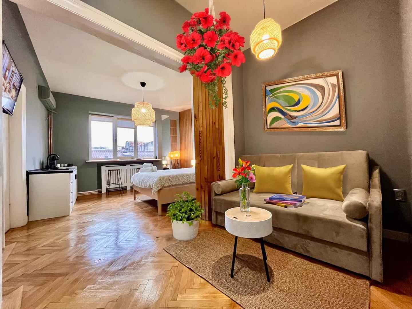 Woodie Studio With Premium Comfort By Piata Unirii Bukurešť Exteriér fotografie
